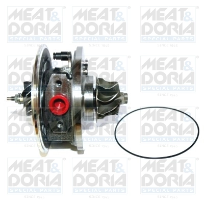 Core assembly, turbocharger